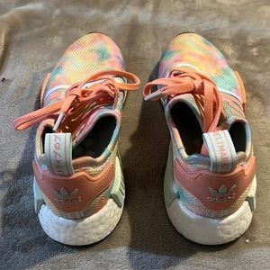 Adidas tie dye sneakers size 8.5 used VERY good condition